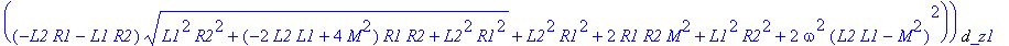 OUT := exp(-R2/L2*t)*Int(-1/2*M/(L2^2*R1^2-2*R2*(L2*L1-2*M^2)*R1+L1^2*R2^2)/L2*(((-L1^2*R2^2-L2^2*R1^2-2*R1*R2*M^2)*(L1^2*R2^2+(-2*L2*L1+4*M^2)*R1*R2+L2^2*R1^2)^(1/2)+(L2^2*R1^2-2*R2*(L2*L1-2*M^2)*R1+L...
